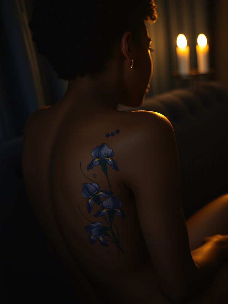 20+ Elegant Floral Spine Tattoo