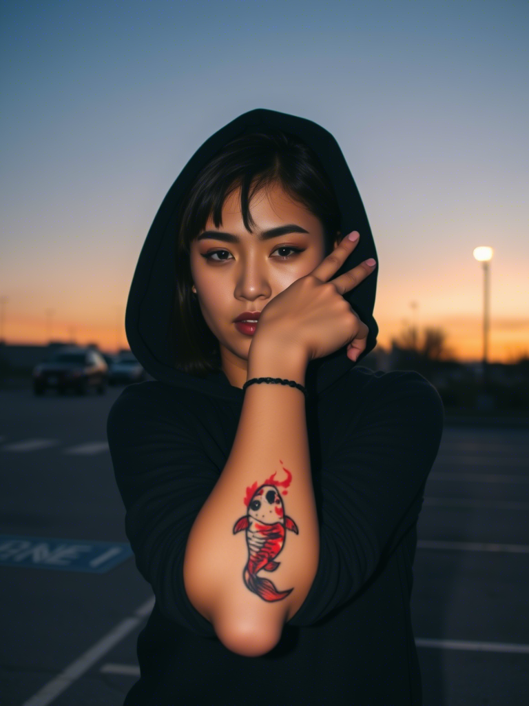 20+ Black and Red Koi Fish Forearm Tattoos That’ll Make You Rethink Everything You Thought About Ink