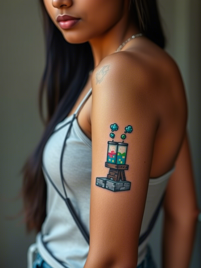 Minecraft Tattoo Ideas