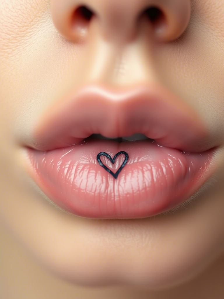 20+ Minimalist Heart Outline Tattoos to Steal Yours