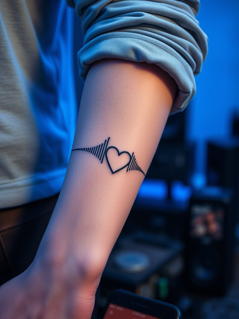 20+ Minimalist Heart Outline Tattoos to Steal Yours
