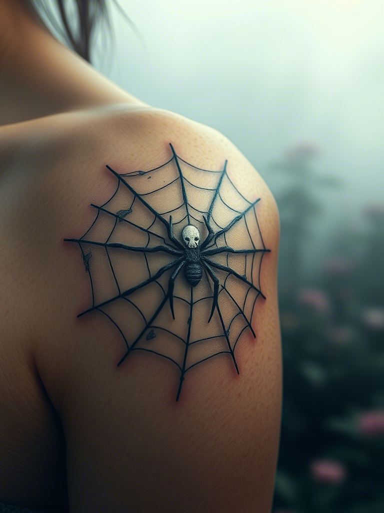20+ Abdomen Spider Tattoo Ideas