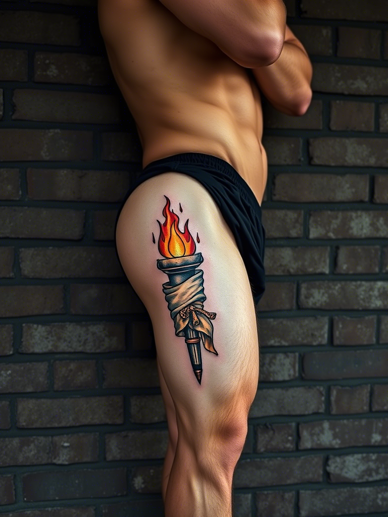 20+ Above Knee Tattoo Designs That’ll Steal All the Attention (In the Best Way)