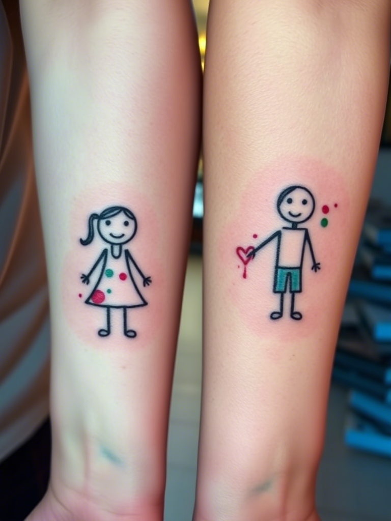 20+ Heart-Stopping Sibling Tattoos That Ink Your Forever Bond