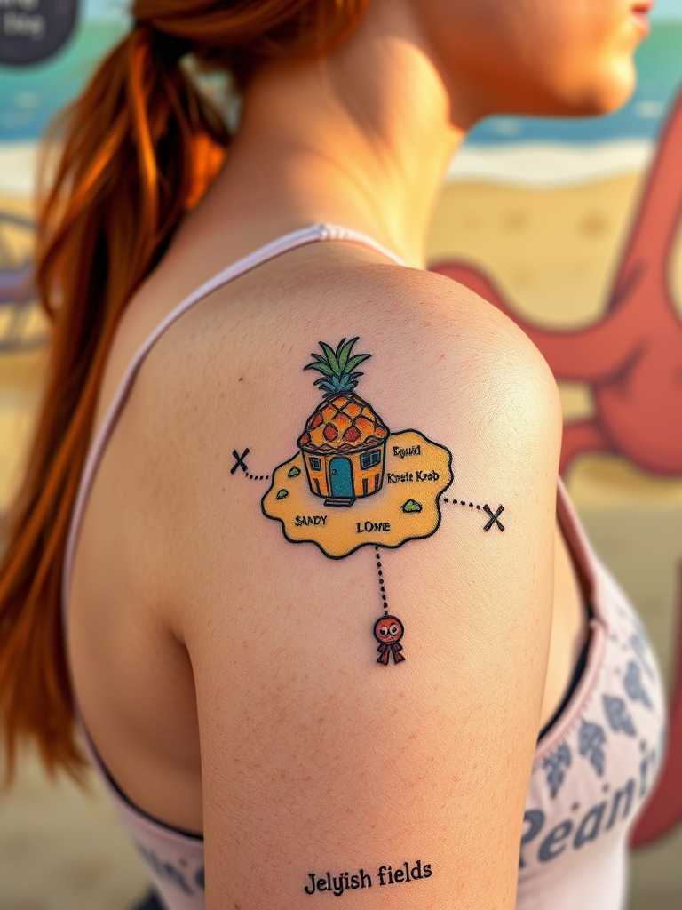 20+ Spectacular SpongeBob Tattoos For Lovers Of The Cartoon