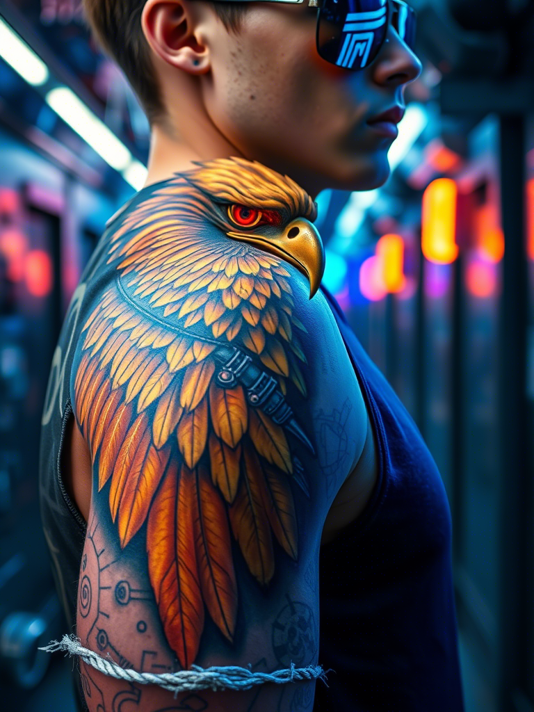 Golden Eagle Tattoos