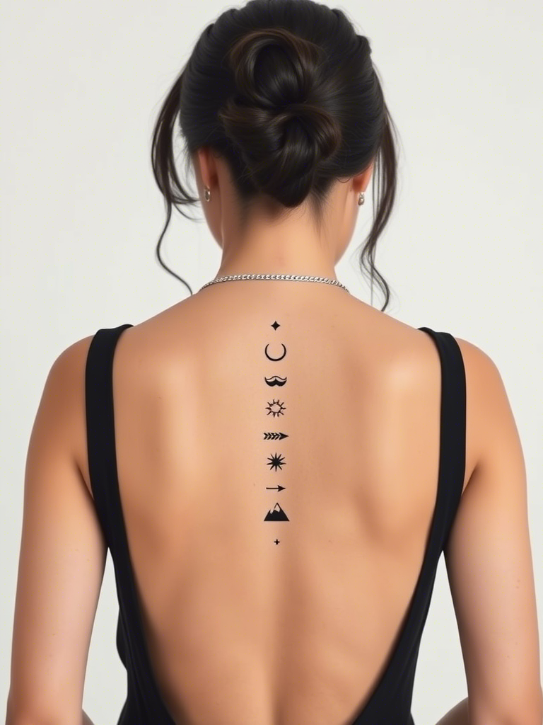 Cute Spine Tattoos