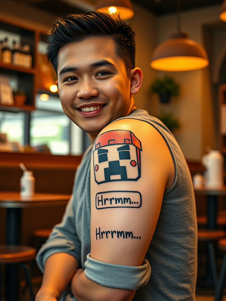 Minecraft Tattoo Ideas