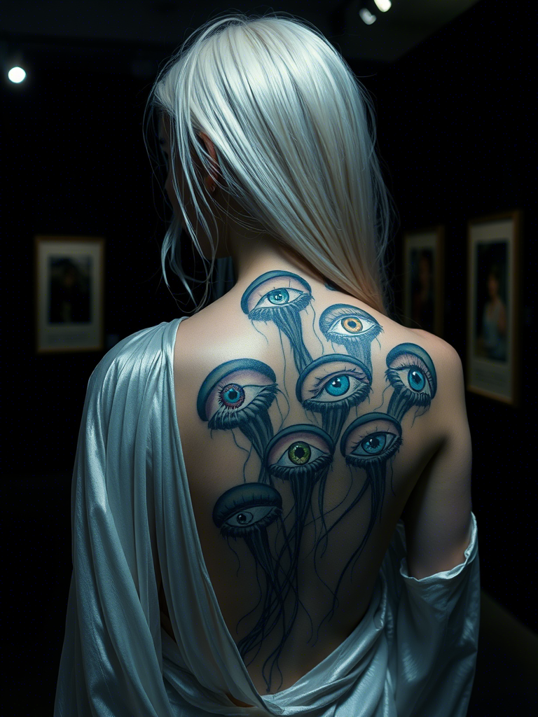 20+ Tattoo of a Smack of Jellyfish