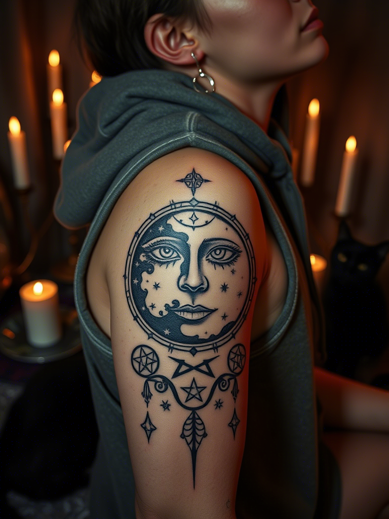 Moon Tattoo Ideas