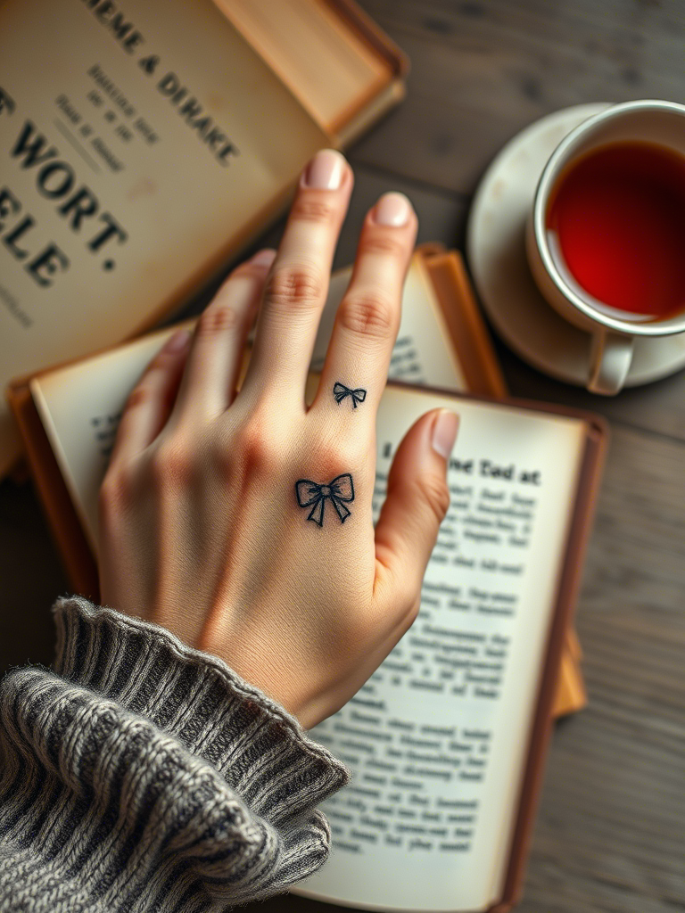 20+ Gorgeous Bow Tattoos To Wrap It Up (Literally and Figuratively)
