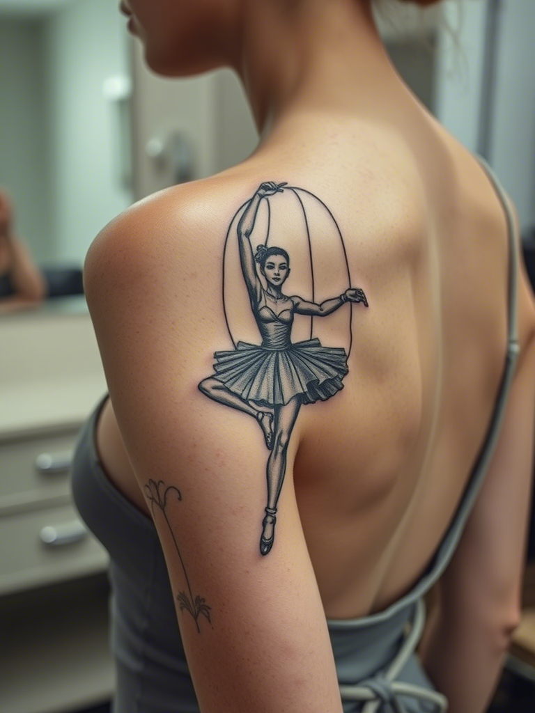 20+ Decadent Dance Tattoo Designs That’ll Make Your Soul Twirl