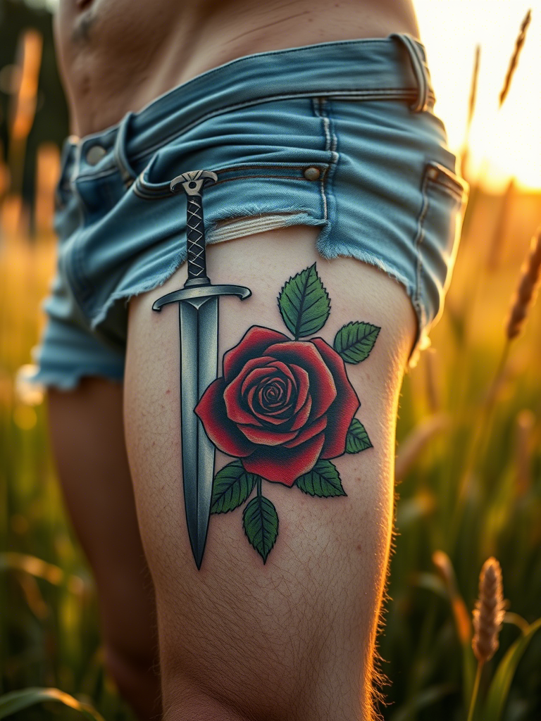 20+ Dagger Tattoos: Sharp Ink That Cuts Deep (In a Good Way)