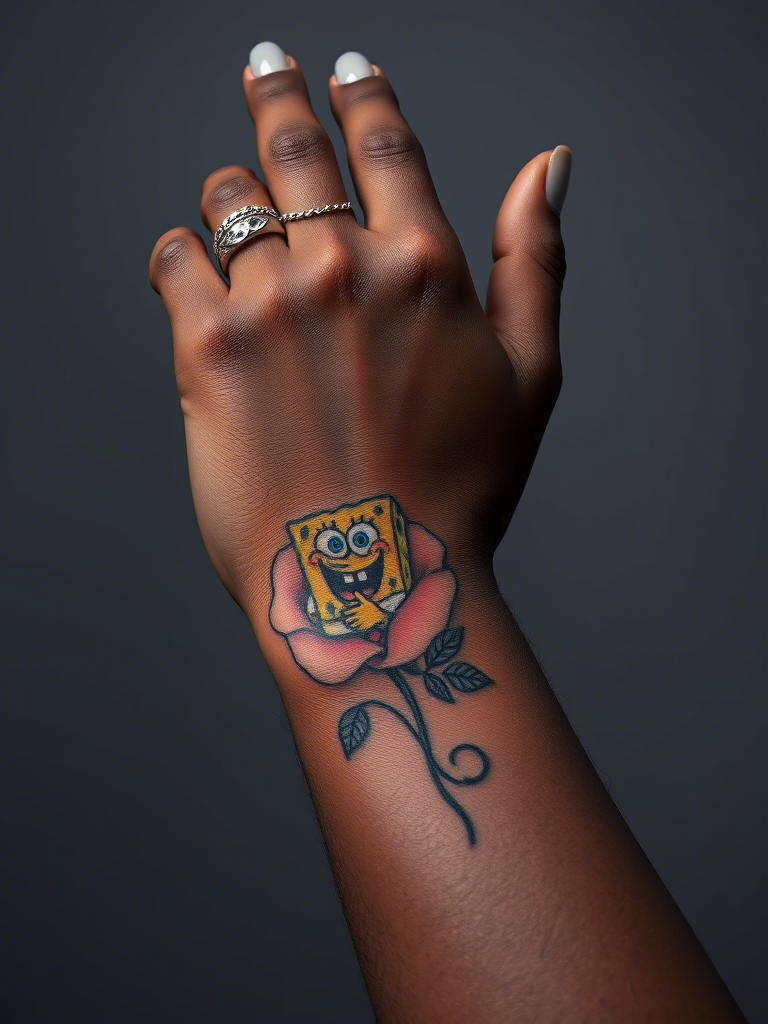 20+ Spectacular SpongeBob Tattoos For Lovers Of The Cartoon