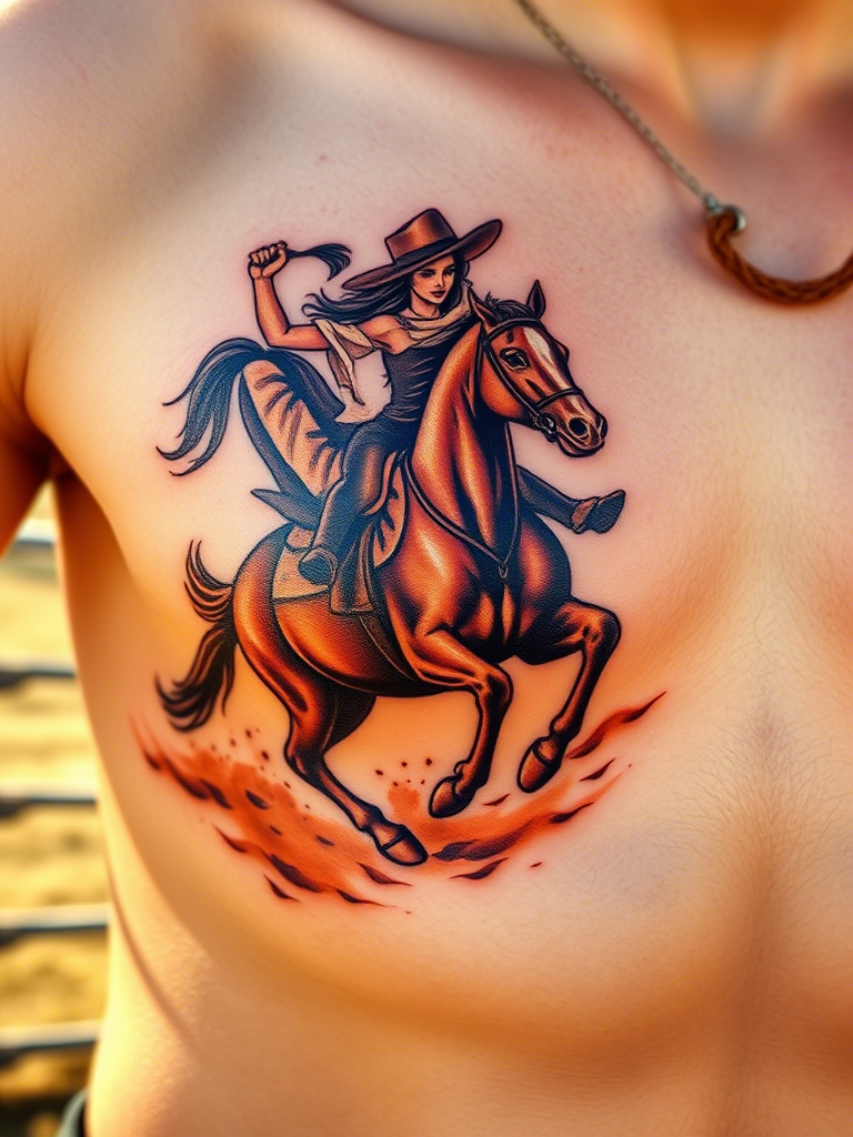 Cowboy Boots To Bulls, 20+ Western Tattoos