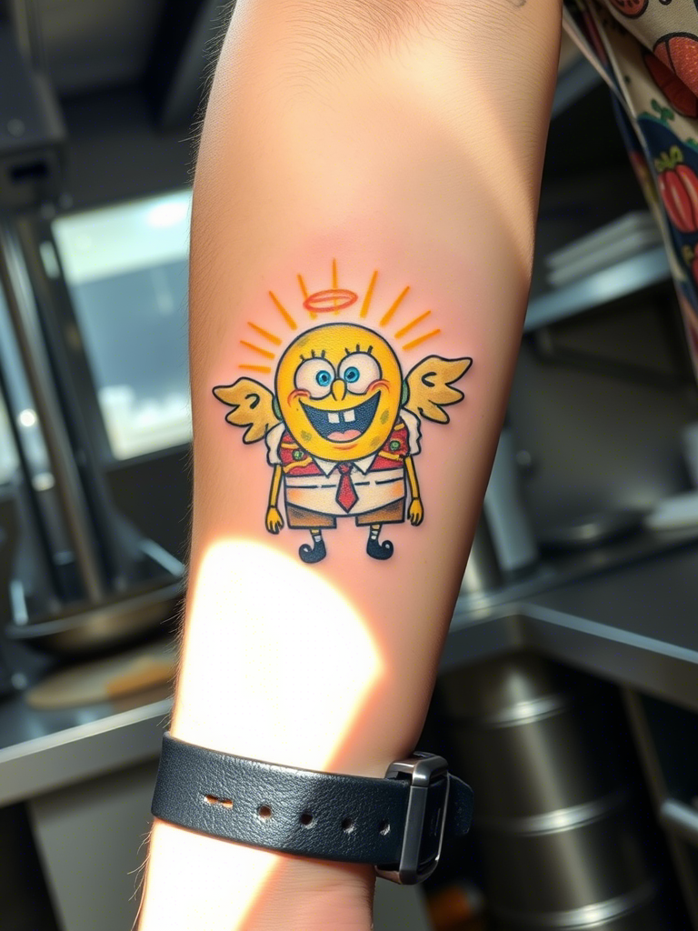 20+ Spectacular SpongeBob Tattoos For Lovers Of The Cartoon