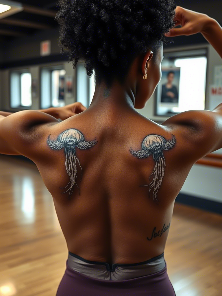 20+ Tattoo of a Smack of Jellyfish