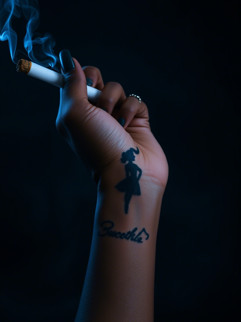 20+ Satisfying Smoke Tattoos That’ll Light Up Your Day