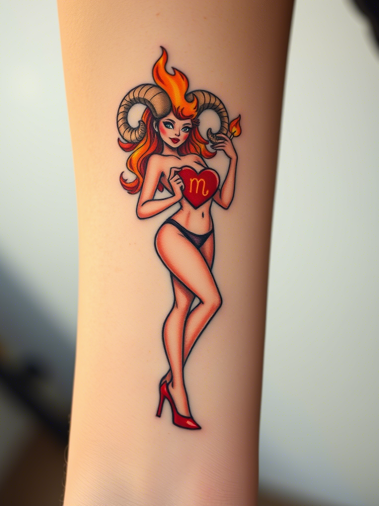20+ Unique Aries Tattoos That Speak Louder Than Words