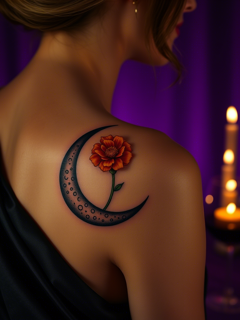 Meaningful Marigold Tattoos, Designs & Ideas