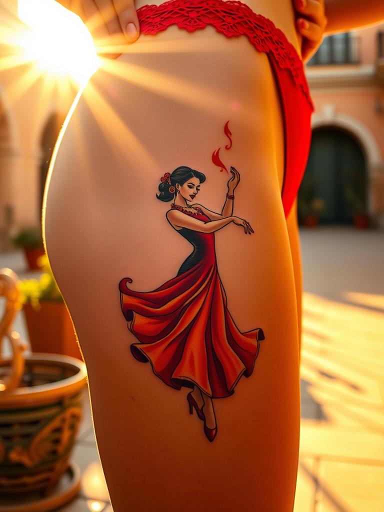 20+ Decadent Dance Tattoo Designs That’ll Make Your Soul Twirl