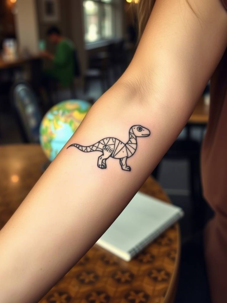 20+ Creative Dinosaur Tattoos For The Lovers Of The Unusual