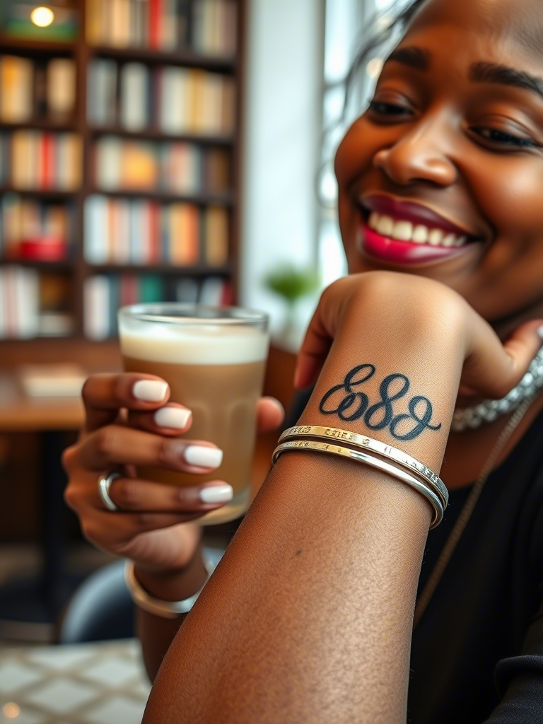 20+ Sweet And Delicate Angel Number Tattoos On The Arm