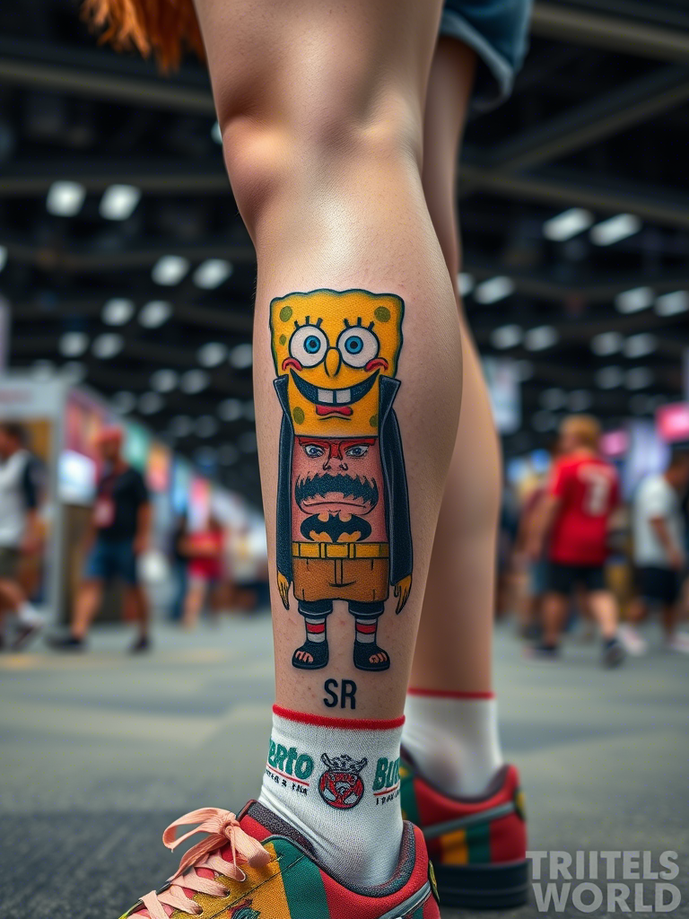 20+ Spectacular SpongeBob Tattoos For Lovers Of The Cartoon