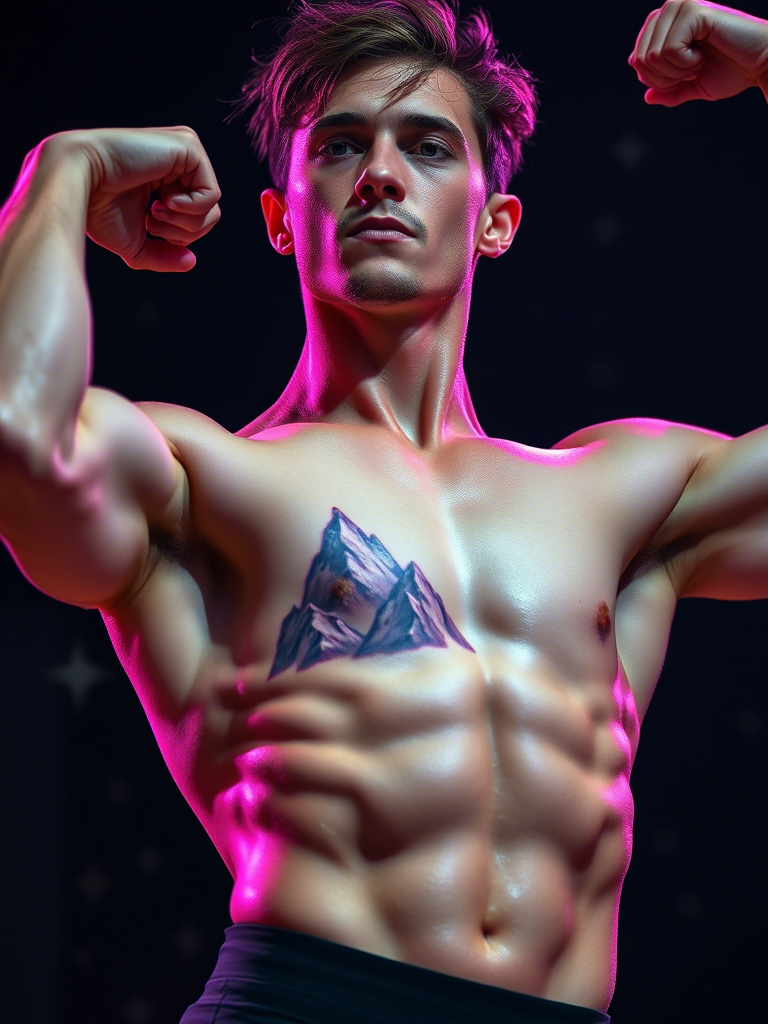 20+ Abstract Mountain Tattoos on the Ribcage
