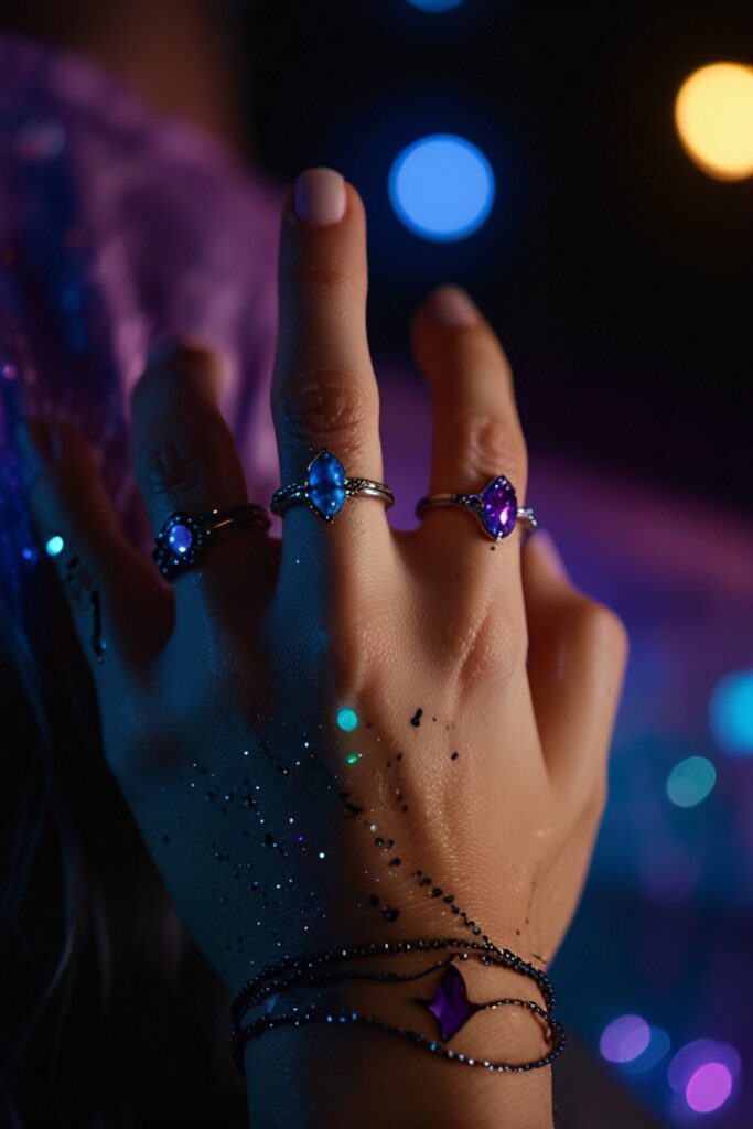 20+ Moon and Sparkles Tattoos on the Thumb That'll Catch the Night Right in Your Hands