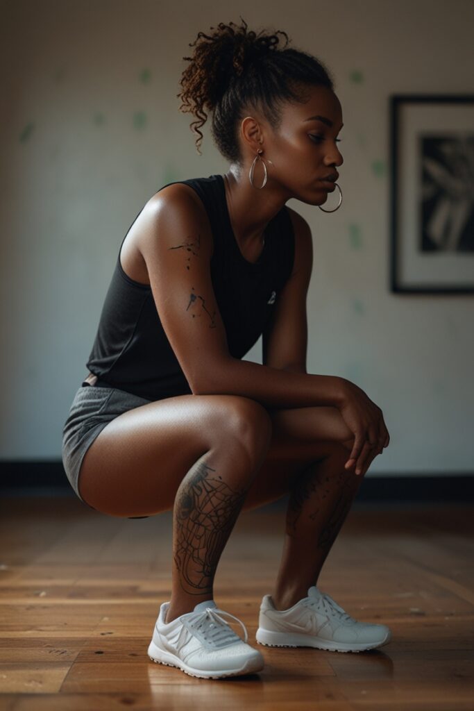 20+ Satisfying and Abstract Knee Tattoo Ideas