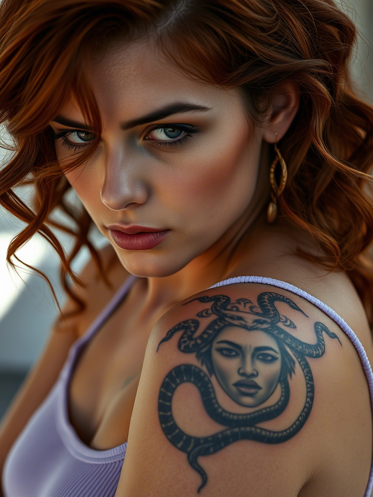 20+ Medusa Tattoo Designs That Scream For Female Empowerment