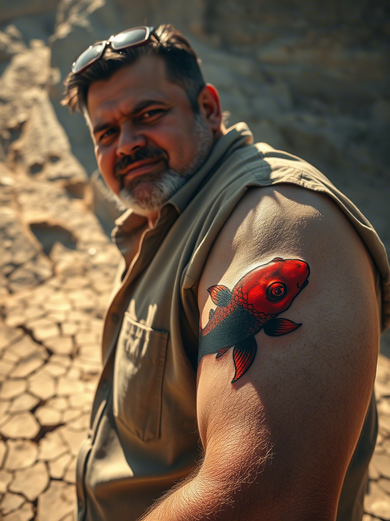 20+ Black and Red Koi Fish Forearm Tattoos That’ll Make You Rethink Everything You Thought About Ink