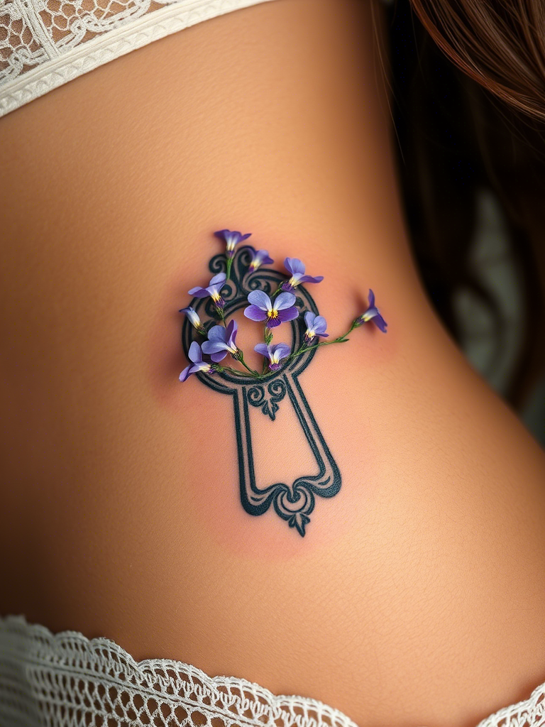 20+ Empowering February Birth Flower Tattoos To Adorn Your Skin