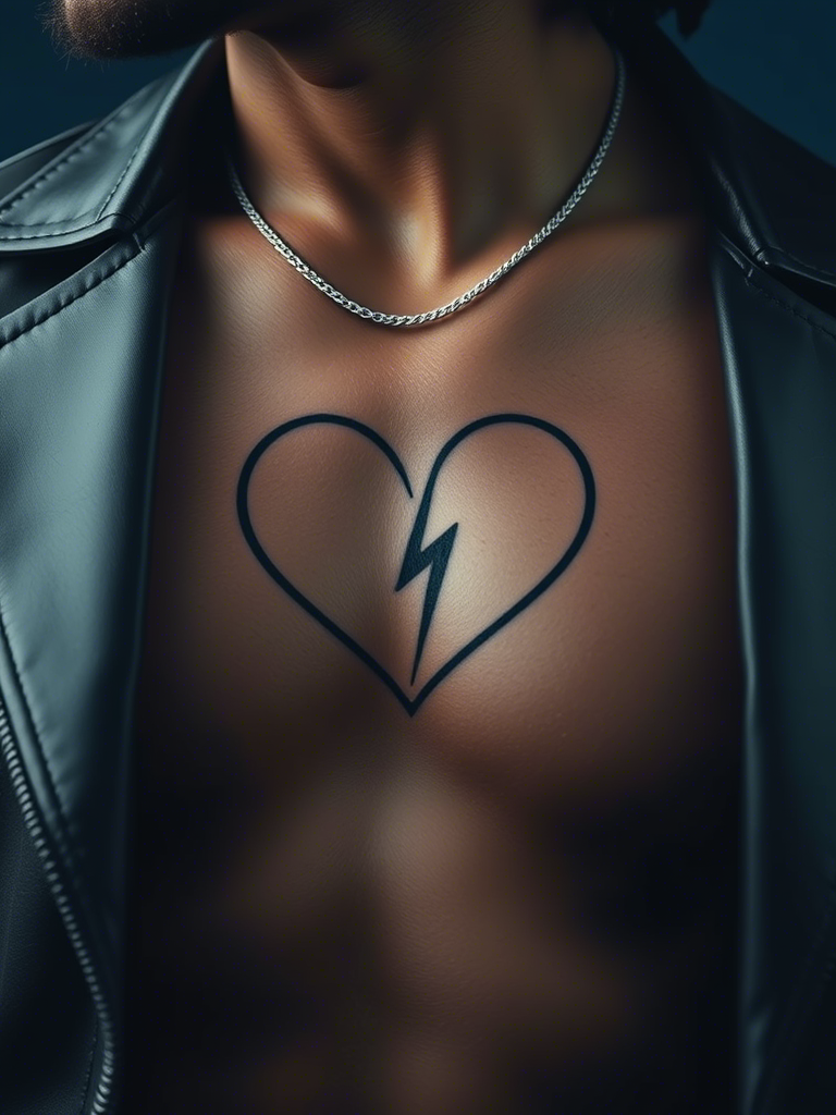 20+ Minimalist Heart Outline Tattoos to Steal Yours