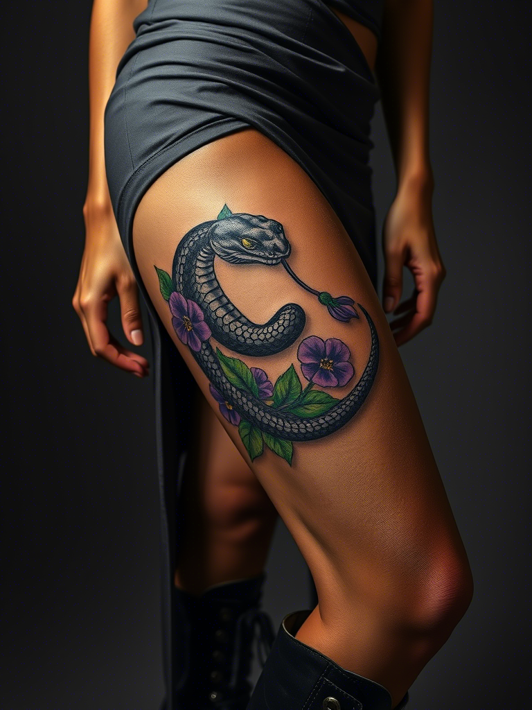20+ Empowering February Birth Flower Tattoos To Adorn Your Skin