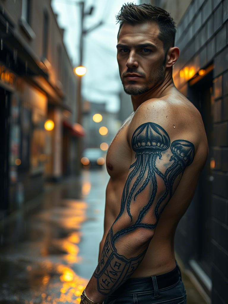 20+ Tattoo of a Smack of Jellyfish
