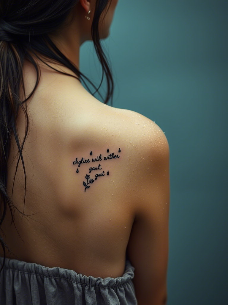 20+ Delicate Spine Quote Tattoo Ideas For A Unique Appearance
