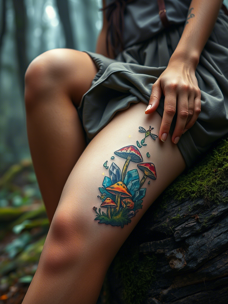 20+ Above Knee Tattoo Designs That’ll Steal All the Attention (In the Best Way)