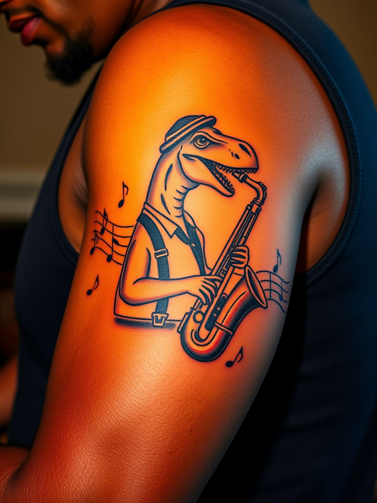20+ Creative Dinosaur Tattoos For The Lovers Of The Unusual