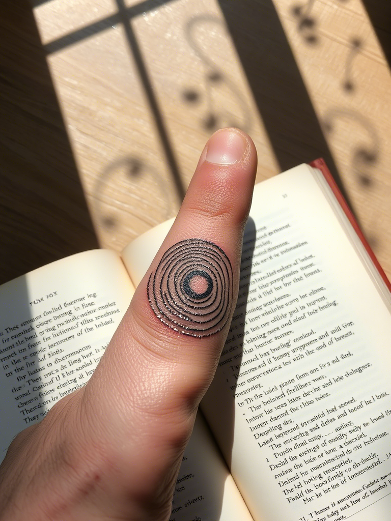 20+ Moon and Sparkles Tattoos on the Thumb That'll Catch the Night Right in Your Hands