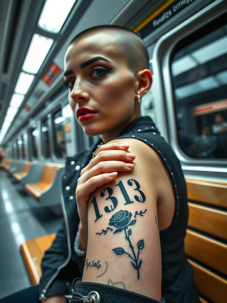 20+ Sweet And Delicate Angel Number Tattoos On The Arm