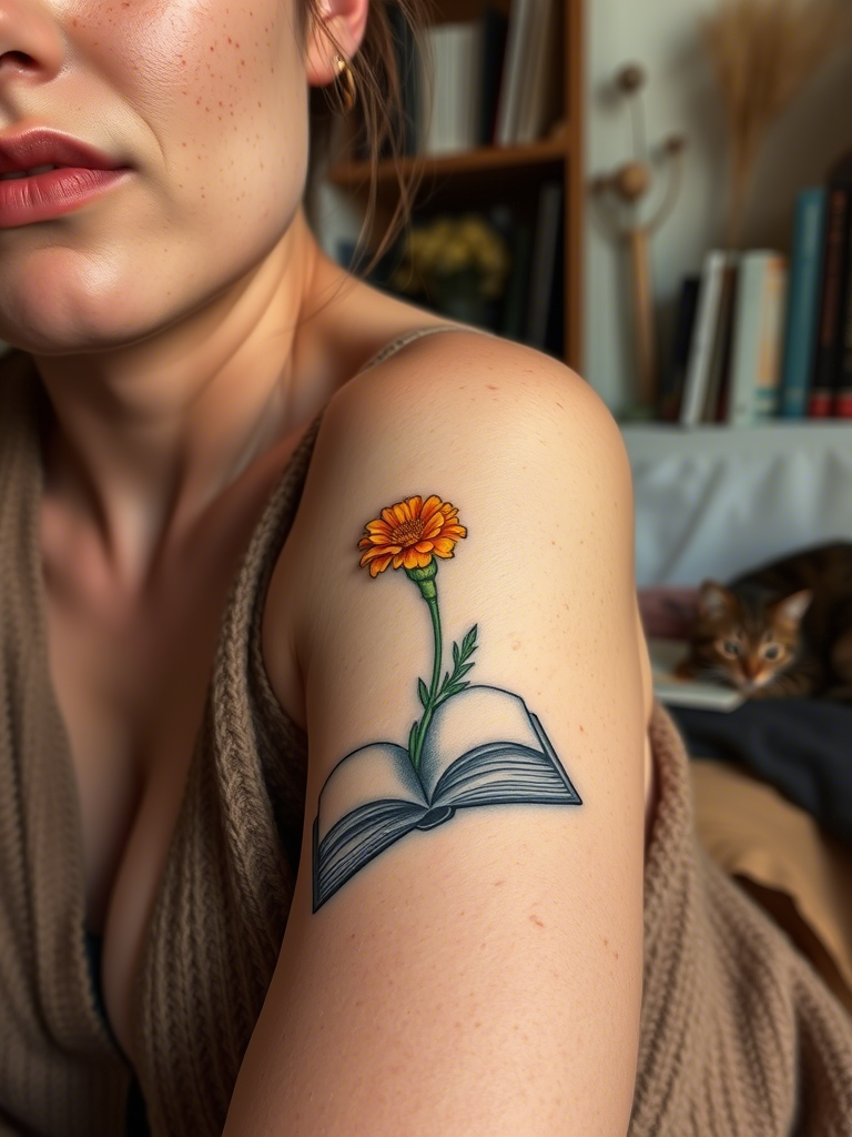 Meaningful Marigold Tattoos, Designs & Ideas