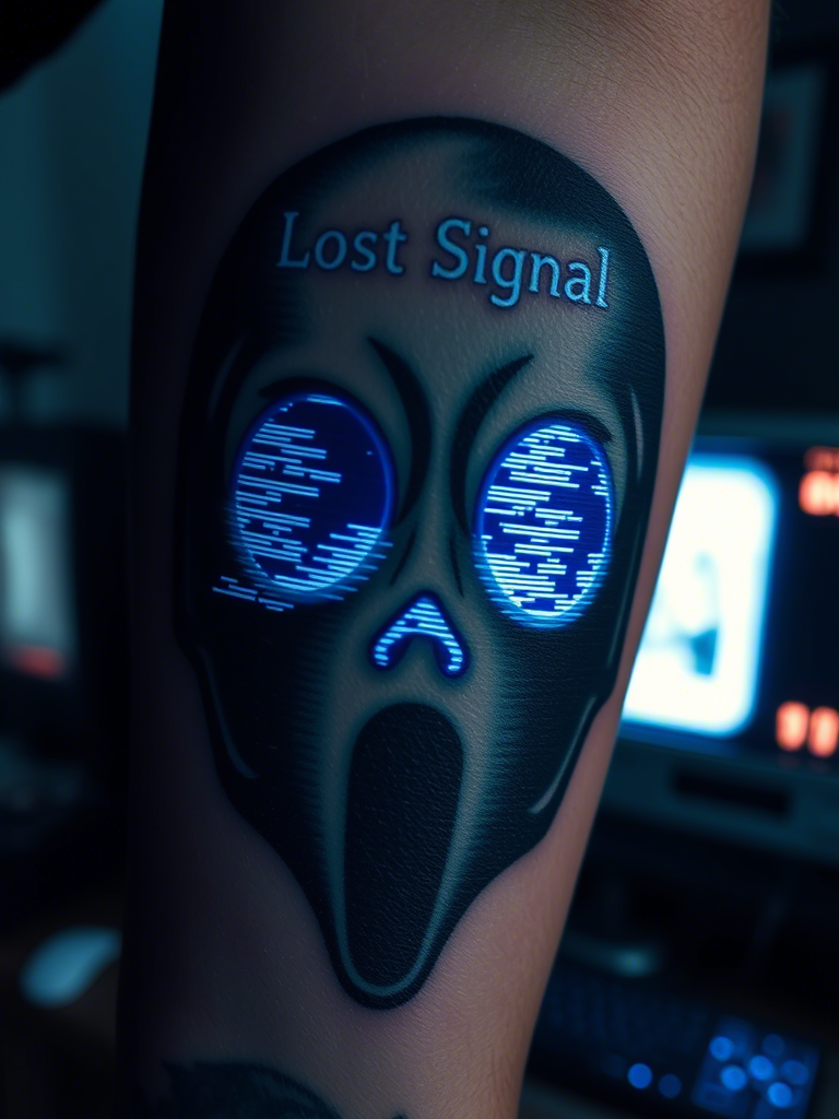 20+ Scream (Ghostface) Tattoos That’ll Haunt You—in the Coolest Way Possible