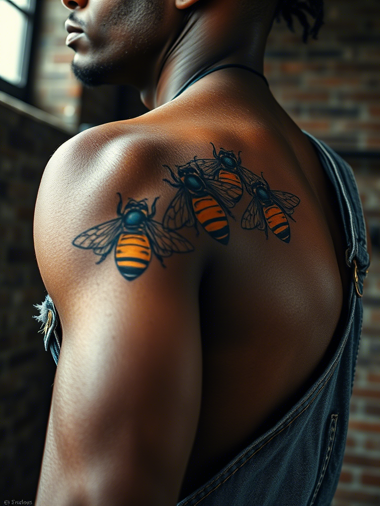 20+ Traditional Bee Tattoos
