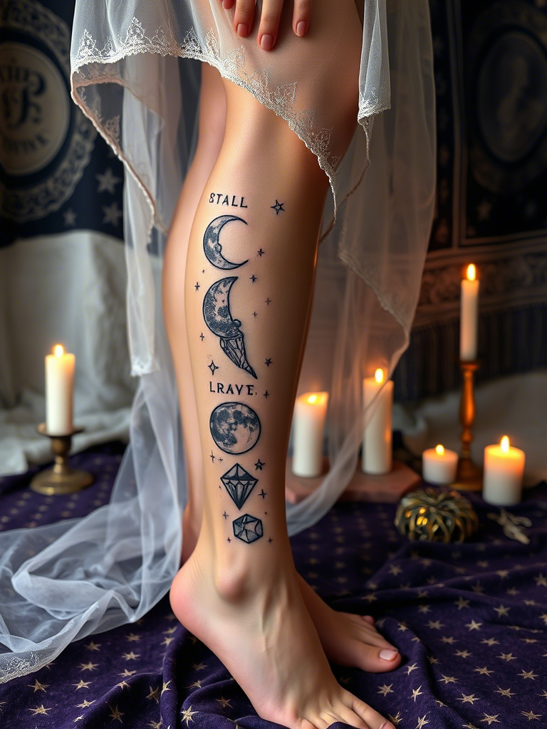 20+ Stunning Leg Sleeve Tattoo Designs for Women