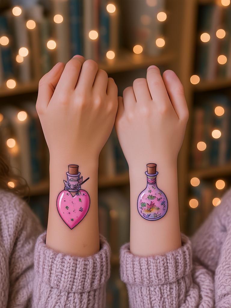 20+ Girly Tattoos for Friends