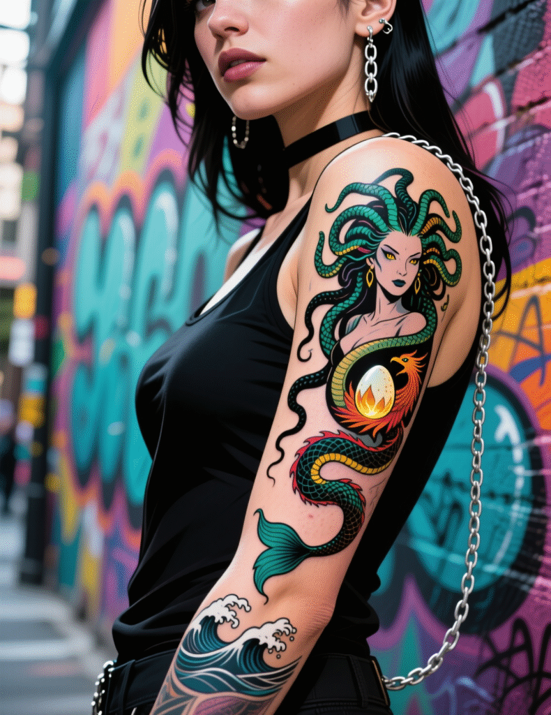 20+ Interesting Half Sleeve Tattoos for Women
