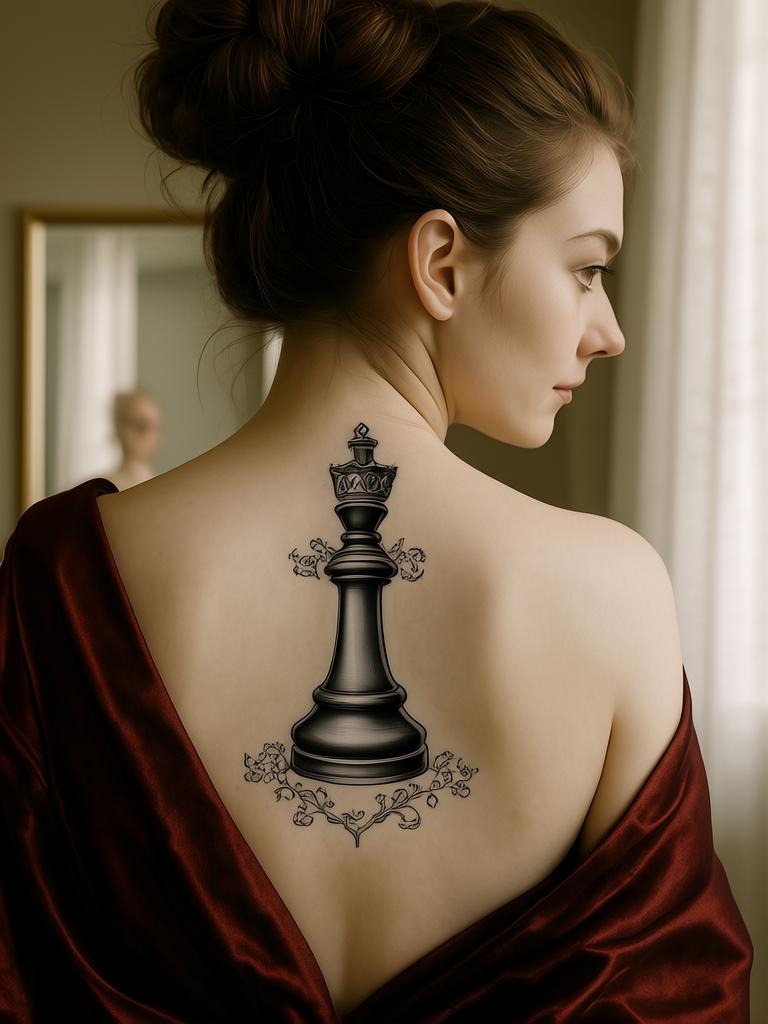 20+ Queen Tattoos for Regal Women
