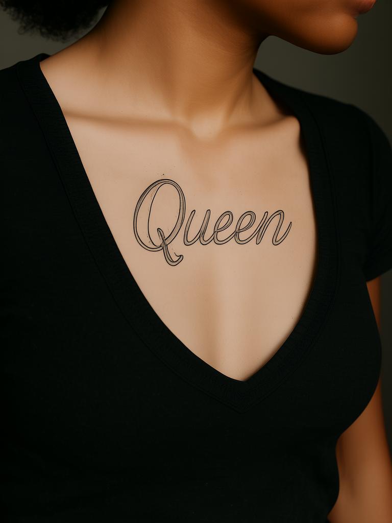 20+ Queen Tattoos for Regal Women